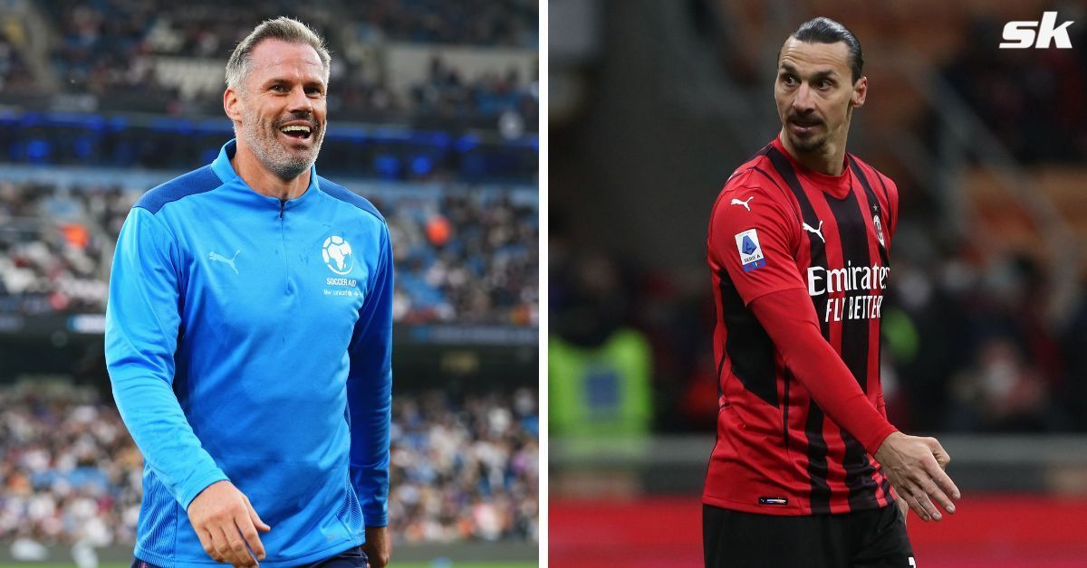 Ex Chelsea star and Zlatan Ibrahimovic joined Jamie Carragher
