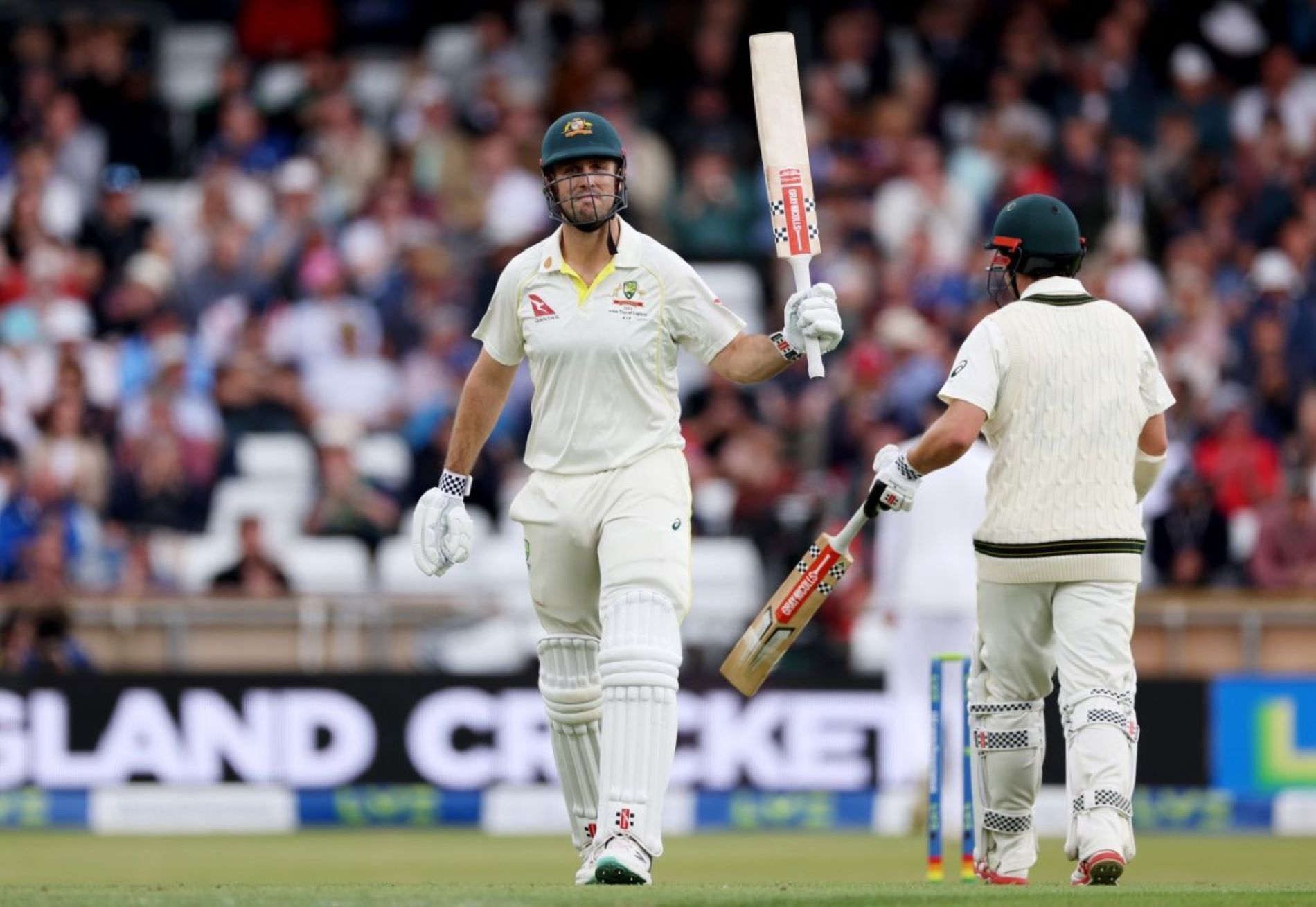 Mitchell Marsh scored a breathtaking century on Day 1