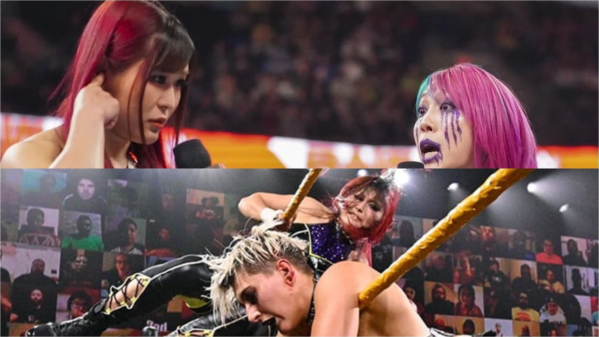 Which Women's champion will Iyo Sky target?