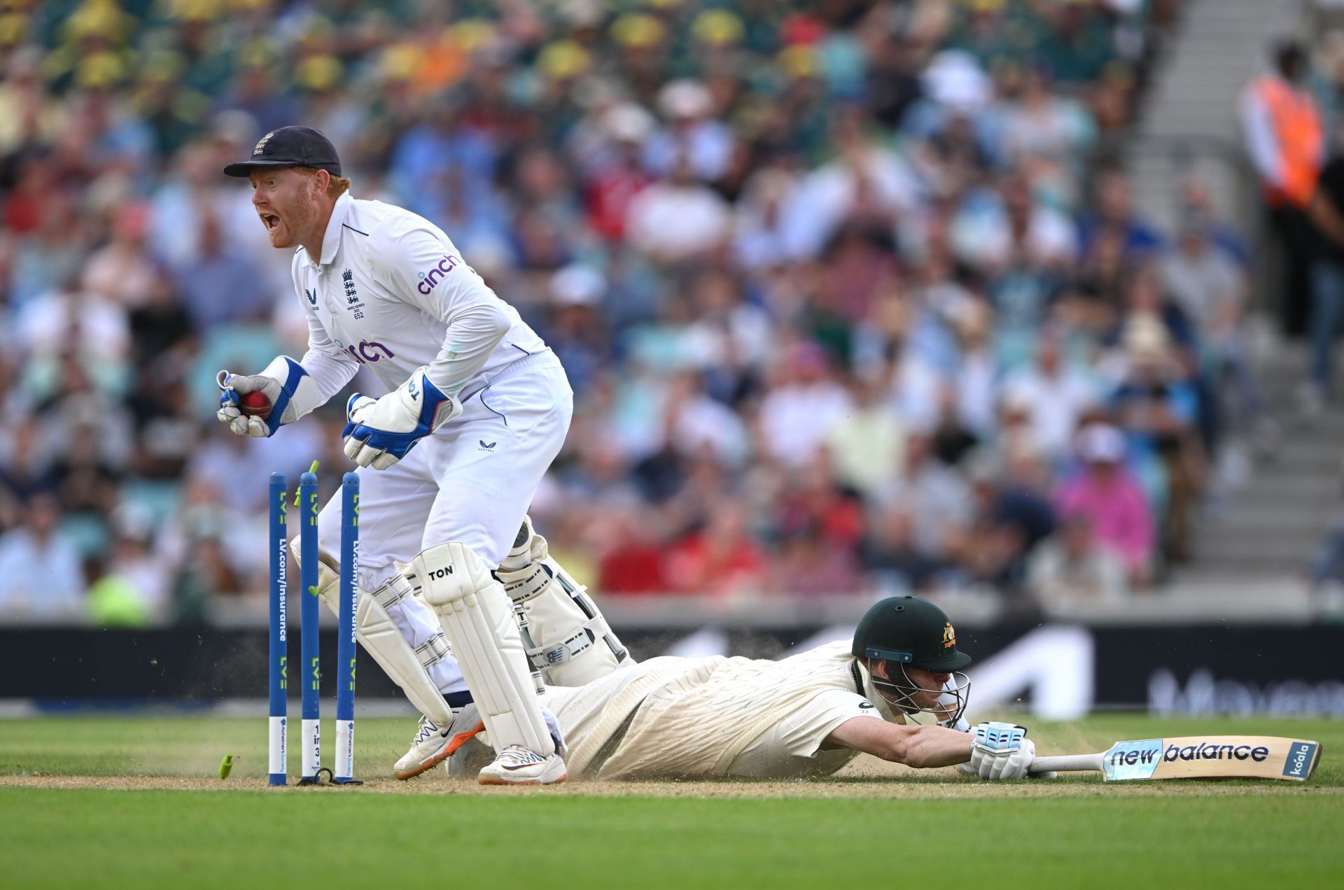 England v Australia - LV= Insurance Ashes 5th Test Match: Day Two