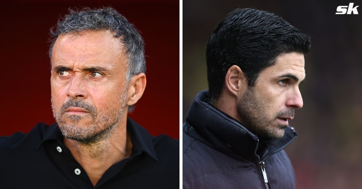 Luis Enrique and Mikel Arteta could lose one of their midfielders each.