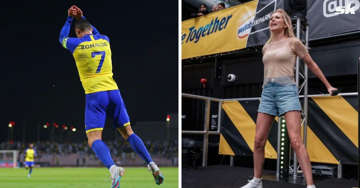 TV star copied Cristiano Ronaldo and Lionel Messi celebrations