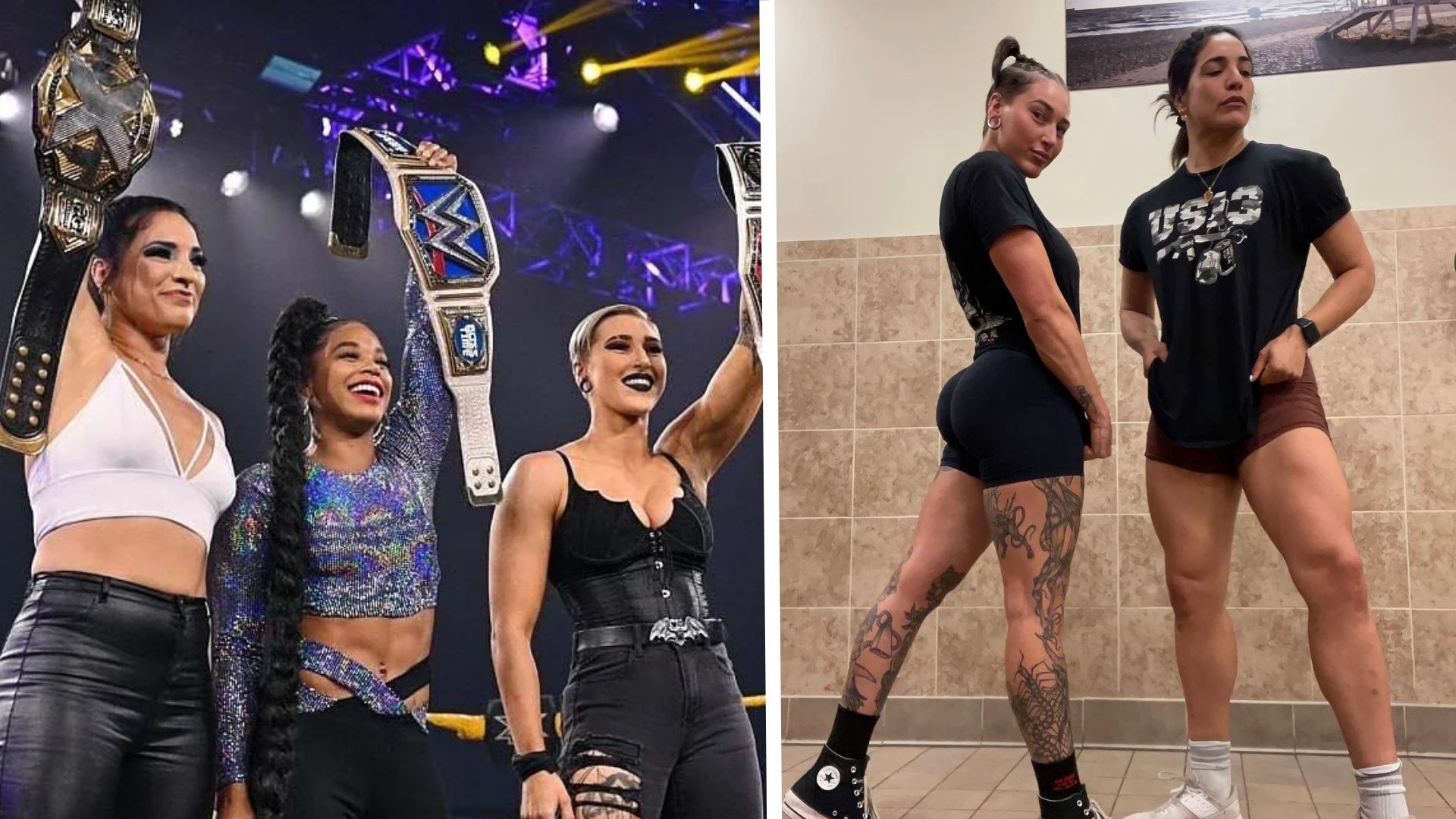 Rhea Ripley and Raquel Rodriguez are not strangers to each other