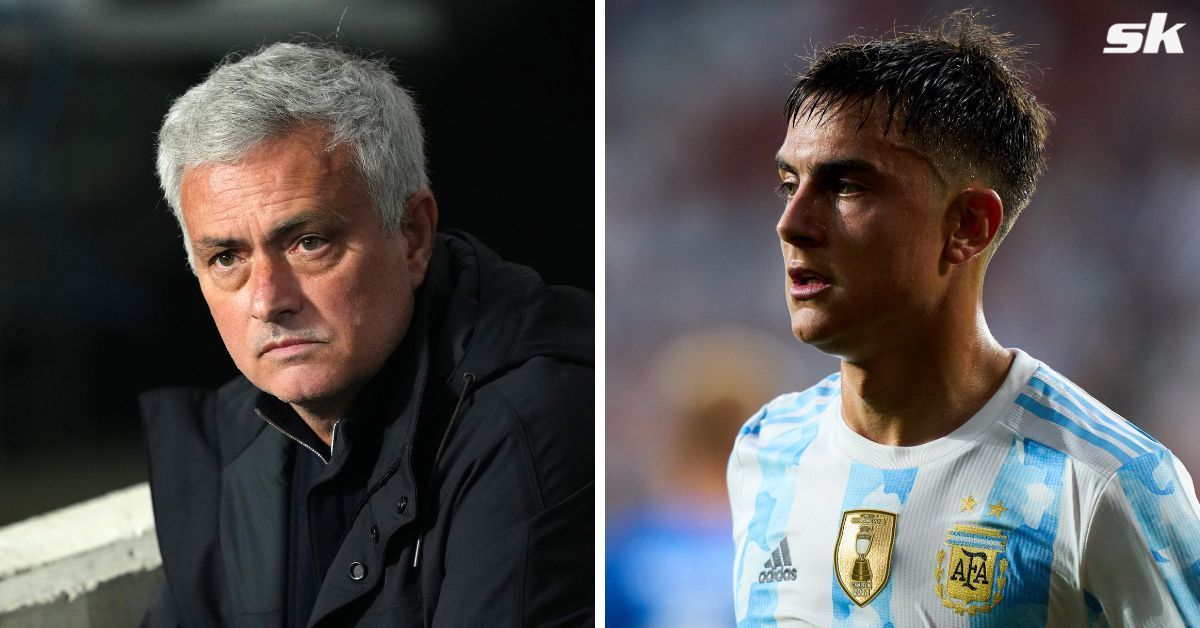 Jose Mourinho has remained coy about Paulo Dybala