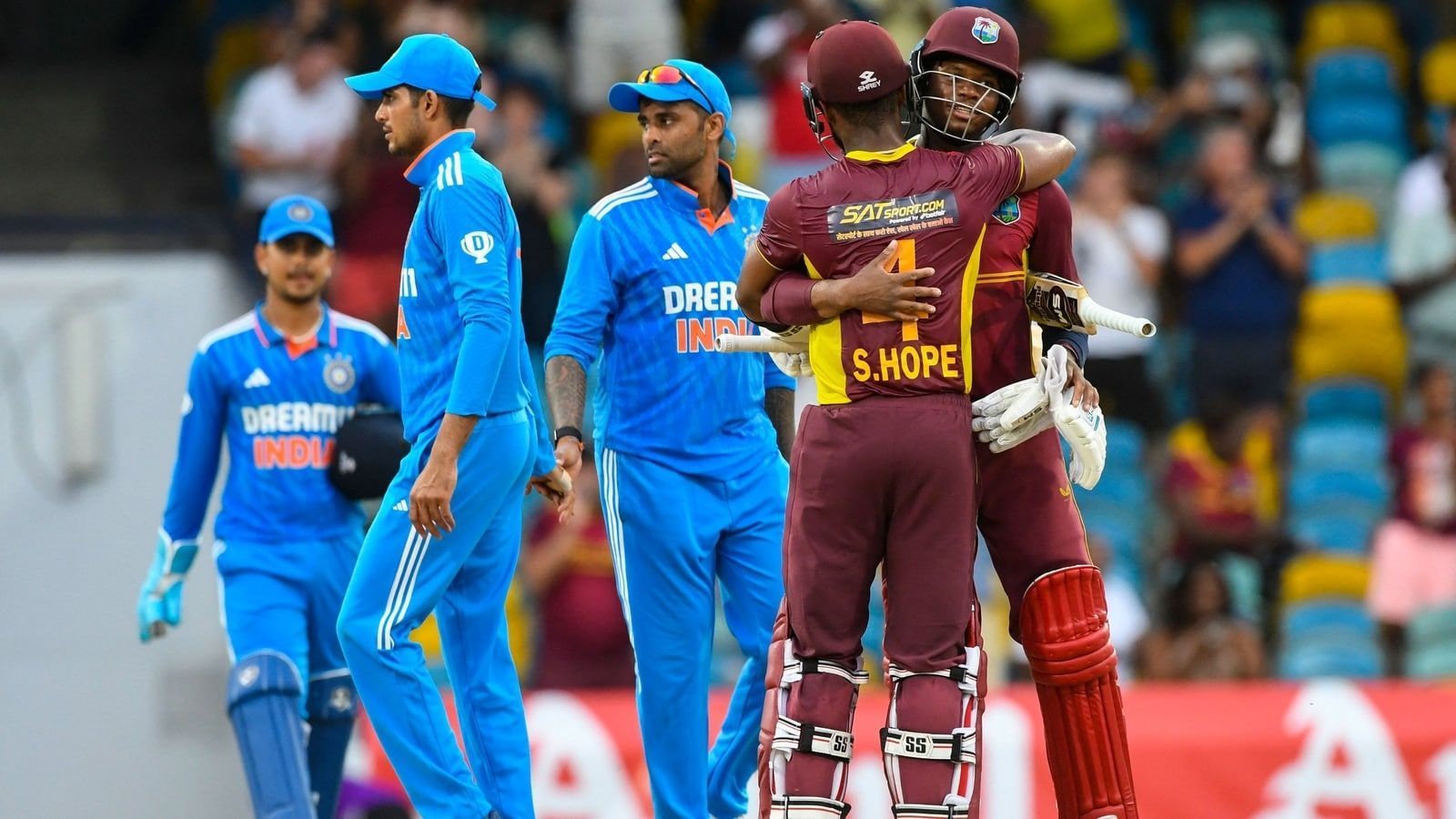 India lost the 2nd ODI against West Indies in Barbados