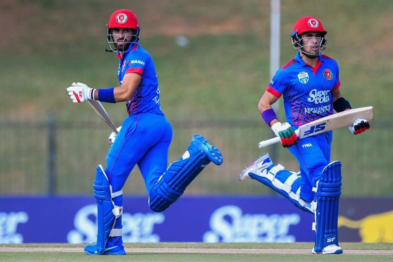 Ibrahim Zadran and Rahmanullah Gurbaz had a terrific opening stand [Getty]