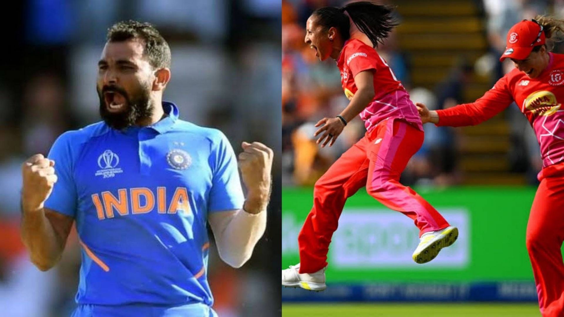 Mohammed Shami and Shabnim Ismail have taken hat-tricks in cricket