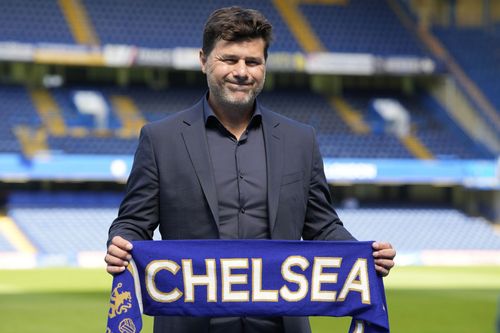 Mauricio Pochettino has arrived at Stamford Bridge