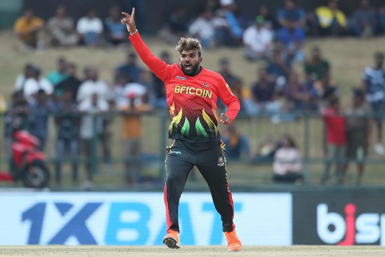 Wanindu Hasaranga had a terrific LPL 2023 [Getty]