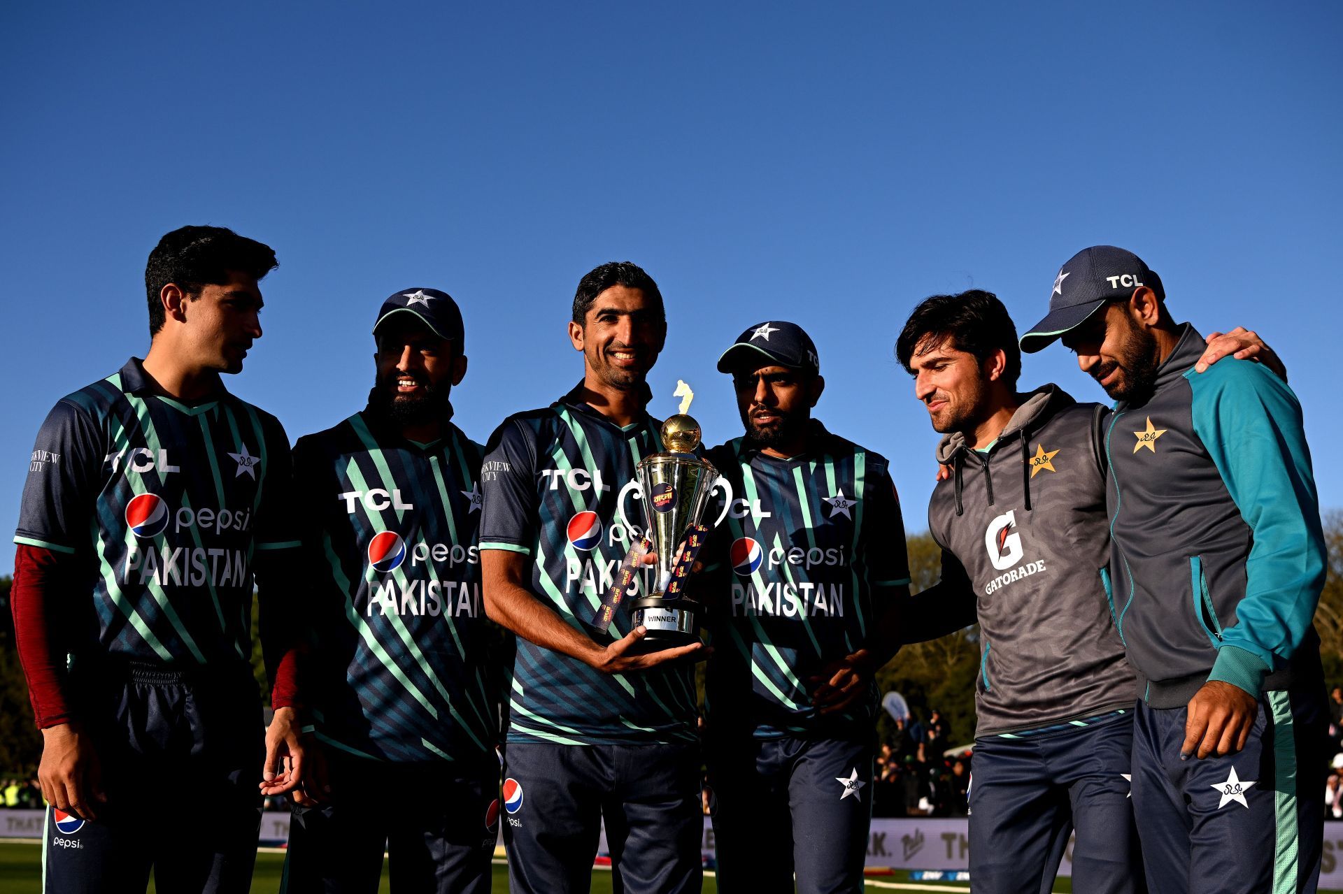 Pakistan national cricket team. (Credits: Getty)