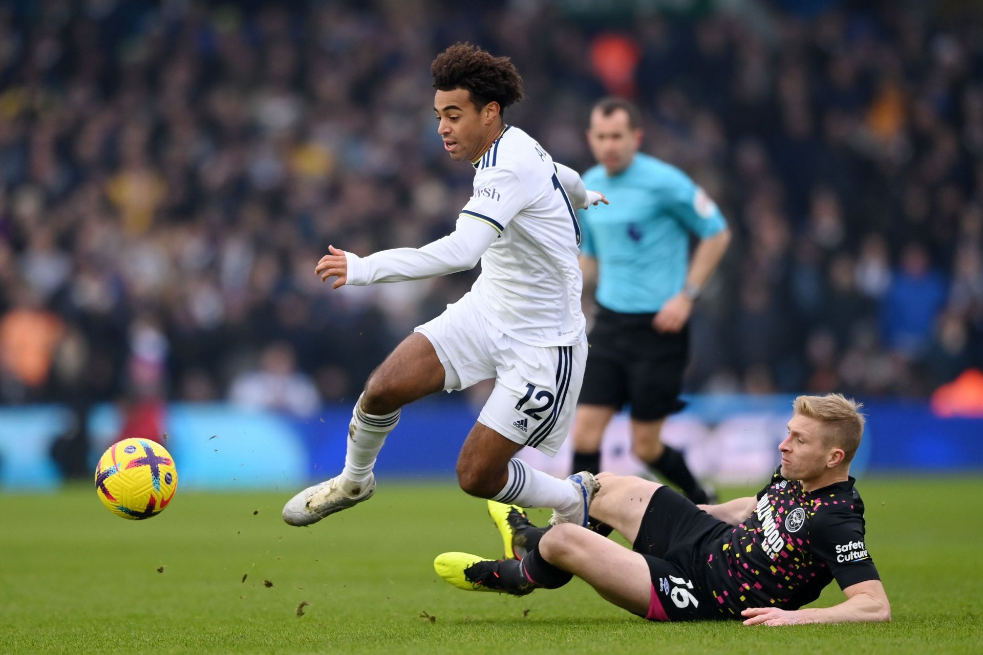 Tyler Adams completed the second most tackles per game last term in the Premier League