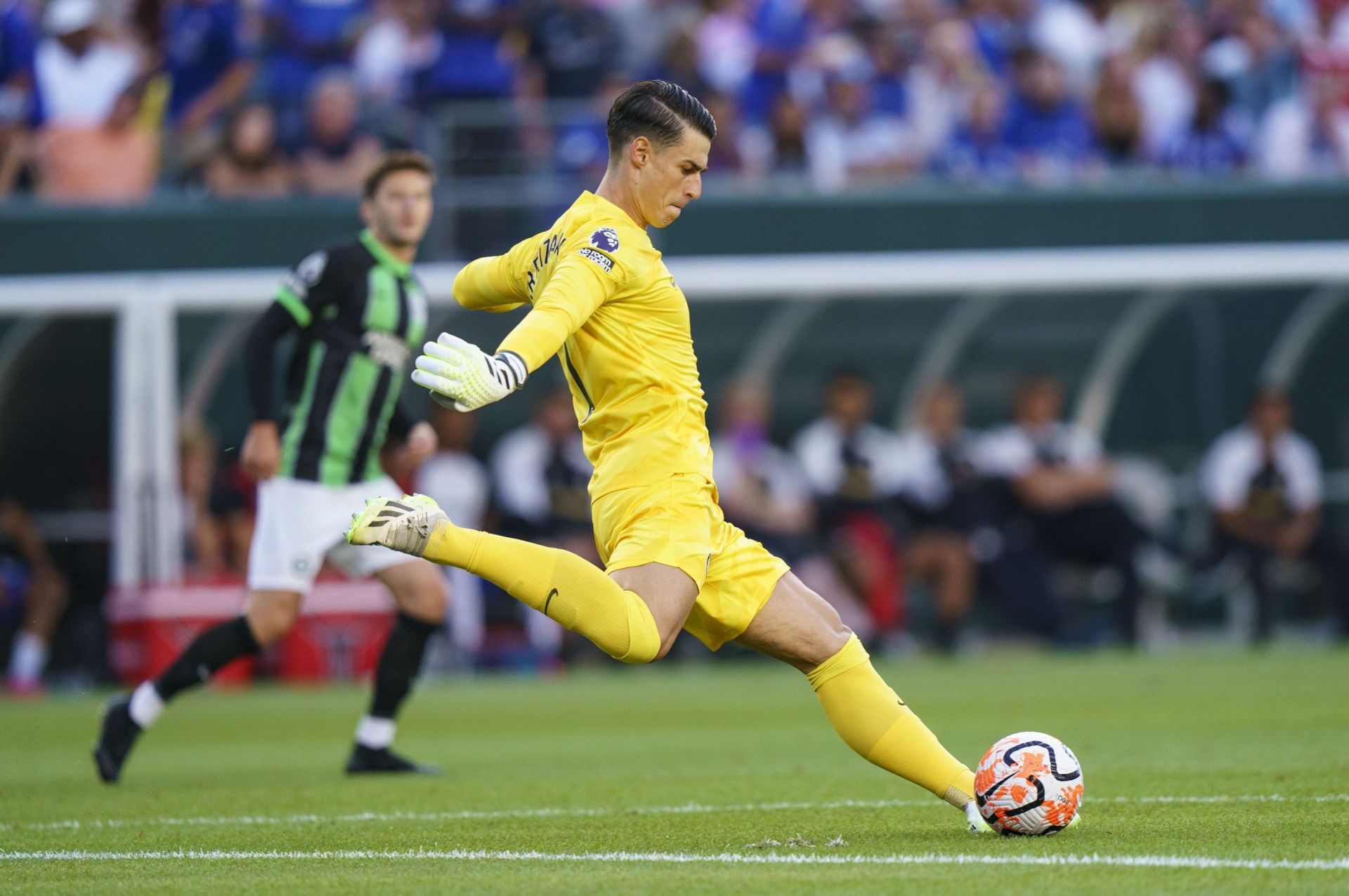 Kepa Arrizabalaga has arrived at the Santiago Bernabeu on a temporary move.