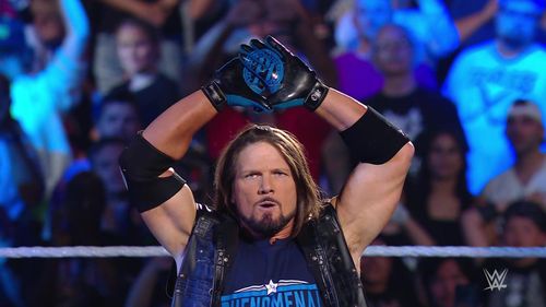 AJ Styles on RAW