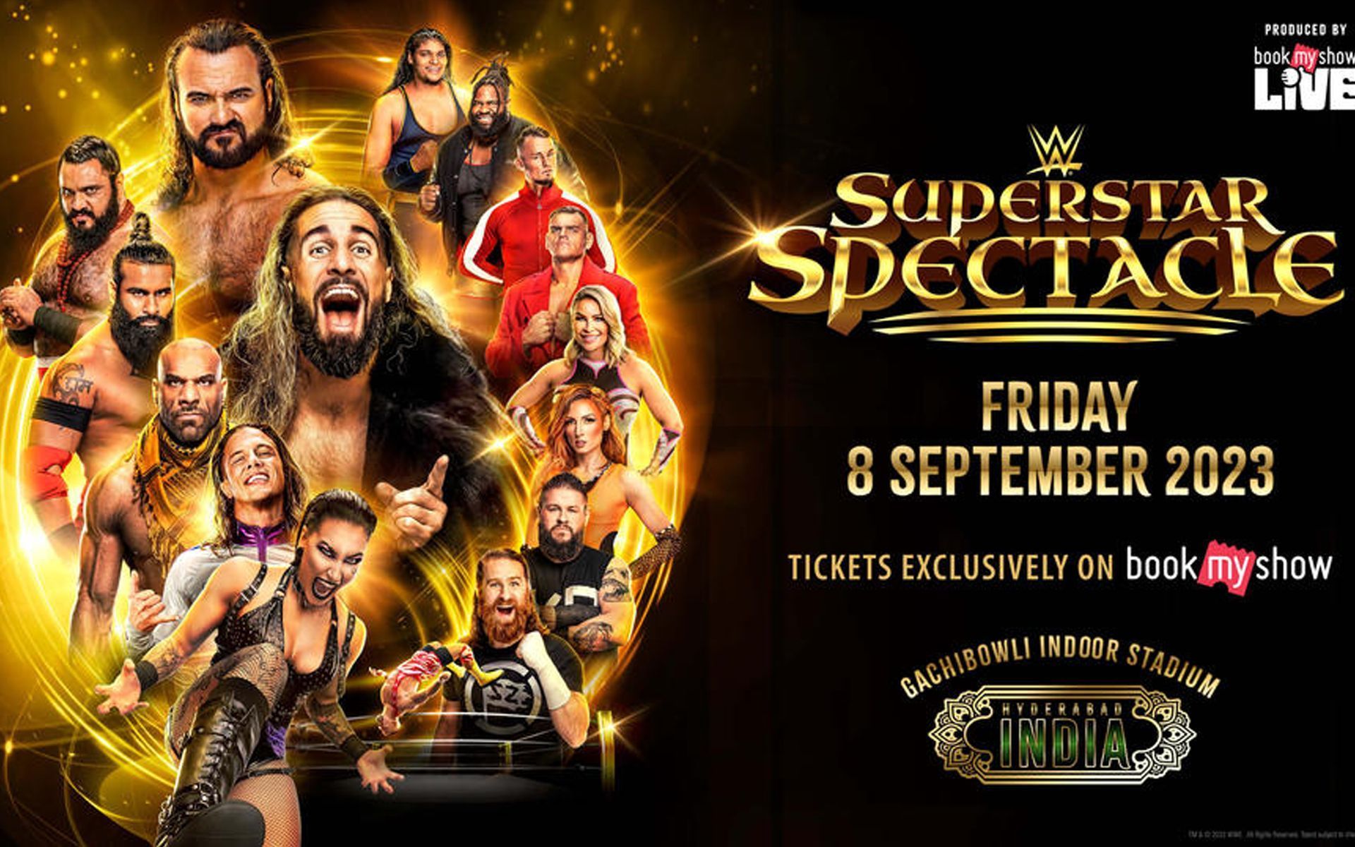 The Cenation Leader is all his way to India at Superstar Spectacle 2023