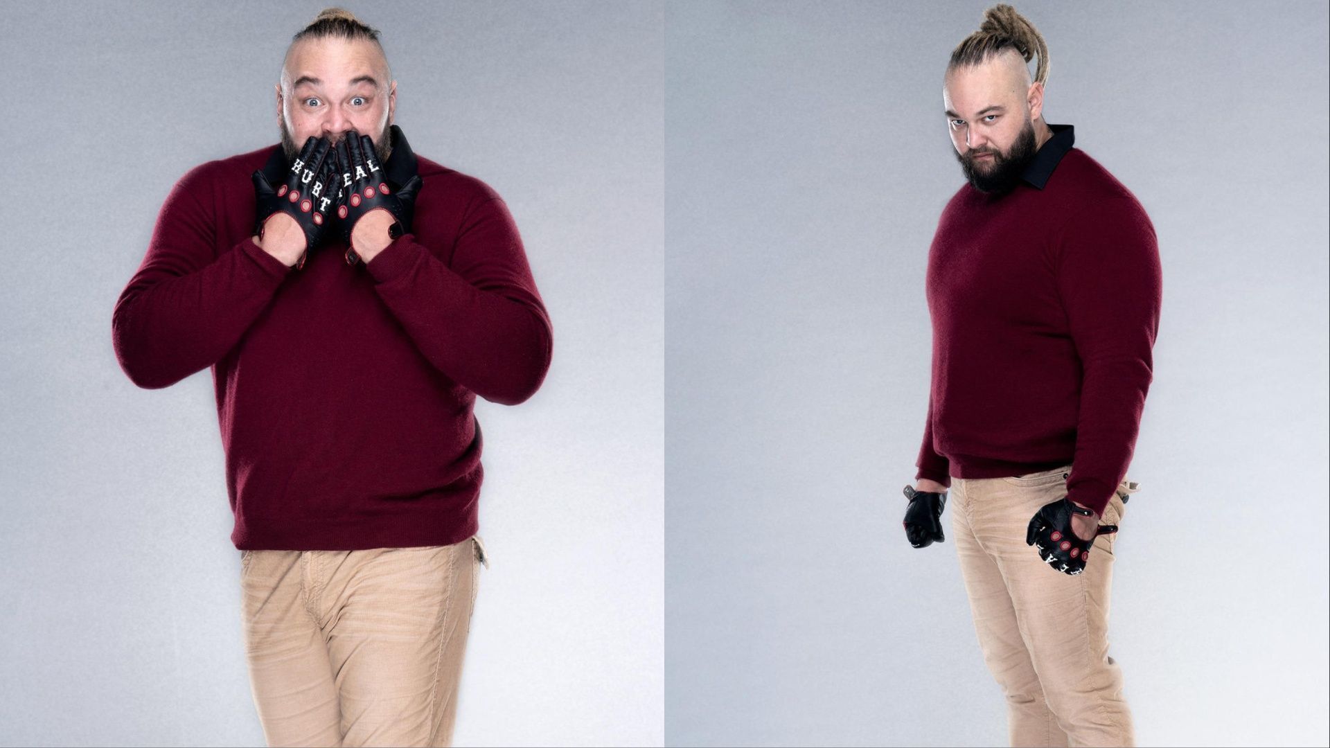 Bray Wyatt during a promotional photoshoot.