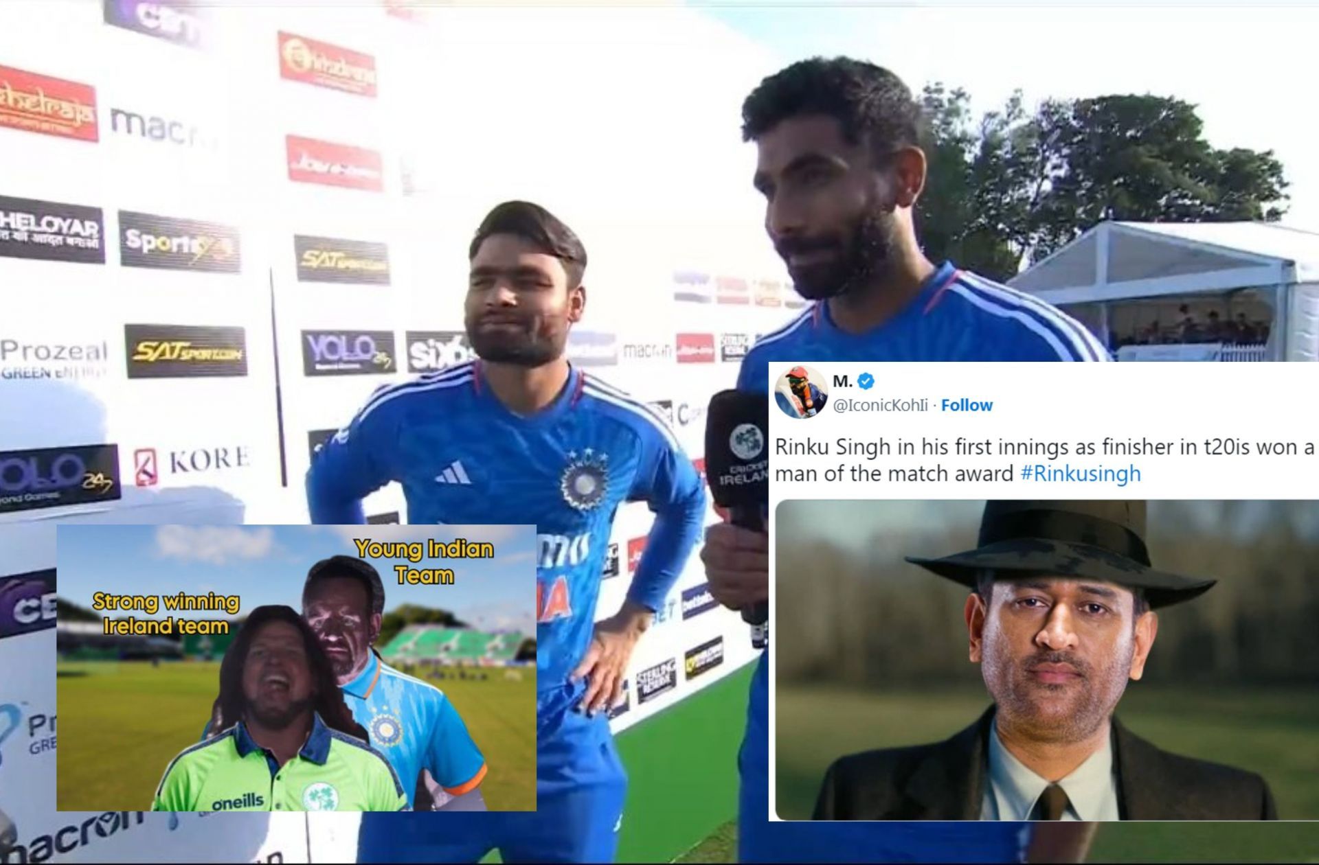 Fans react after India