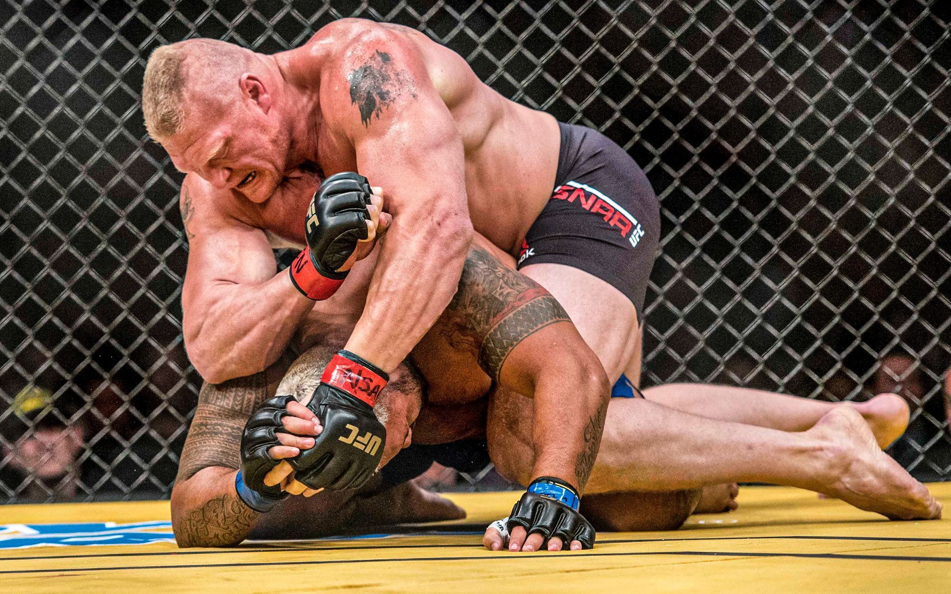 Brock Lesnar faced Mark Hunt back in 2016