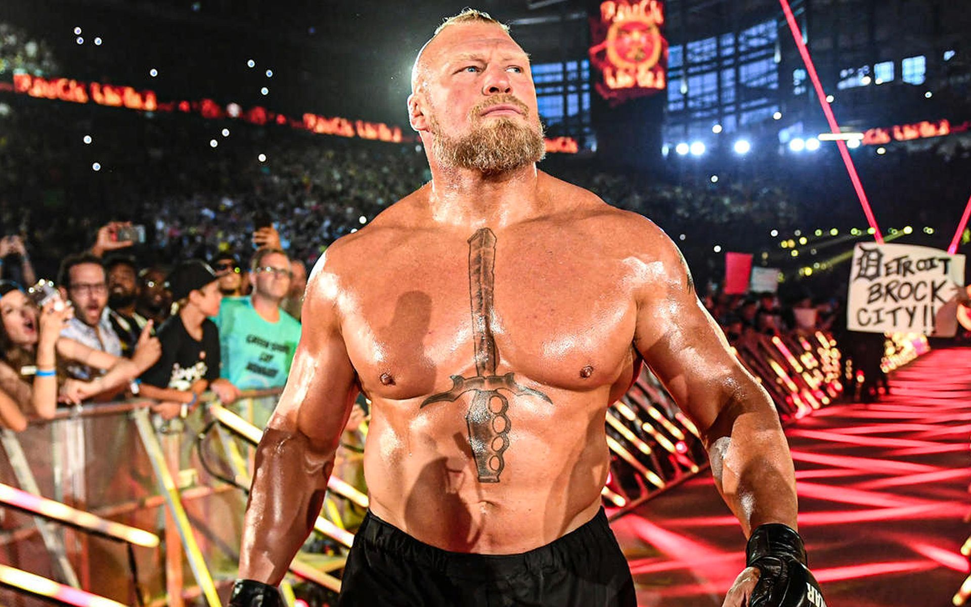 Brock Lesnar is reportedly suffering from an injury