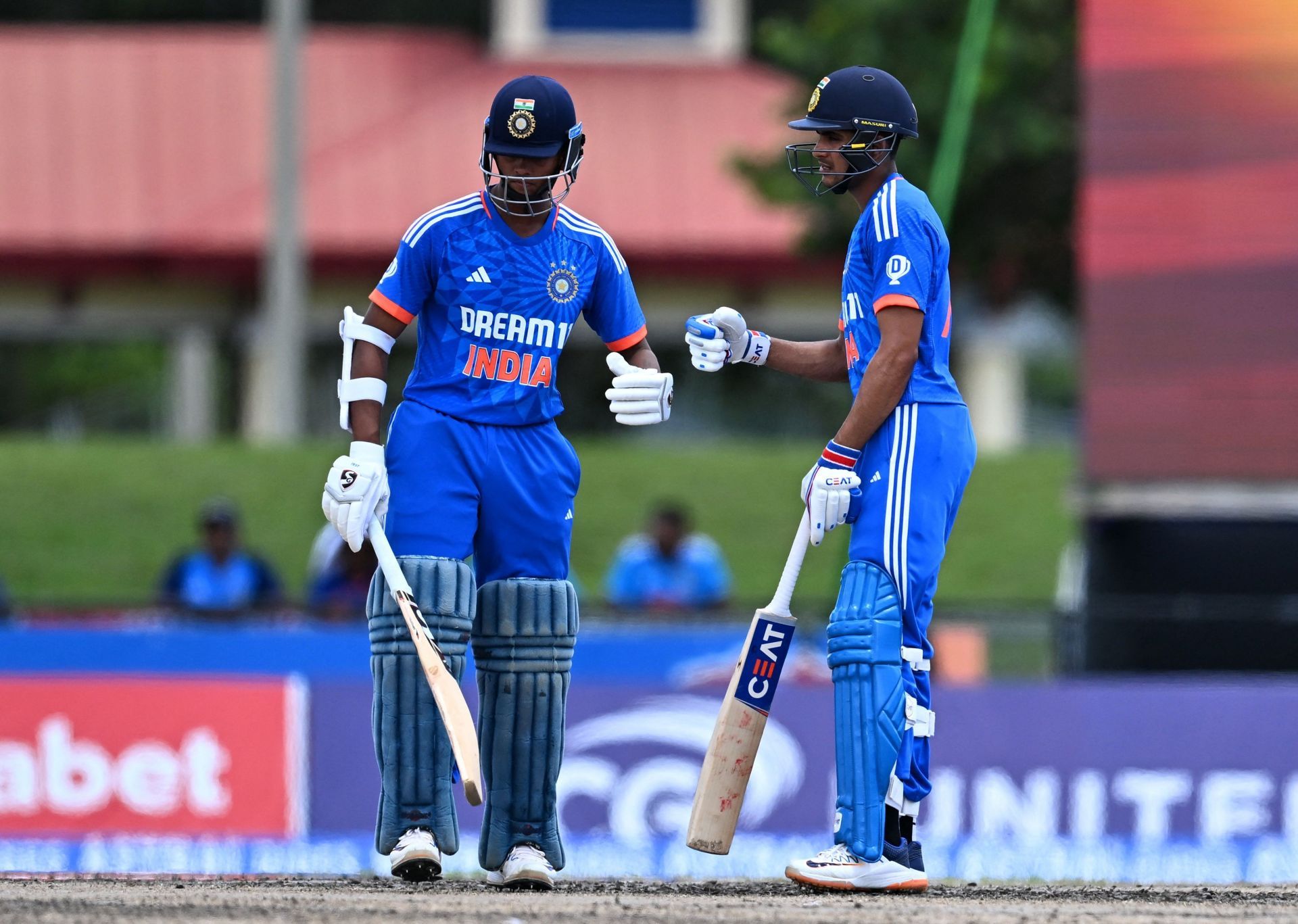 Shubman Gill and Yashasvi Jaiswal put on an imposing opening partnership