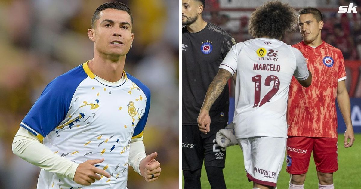 Cristiano Ronaldo reacted to Marcelo