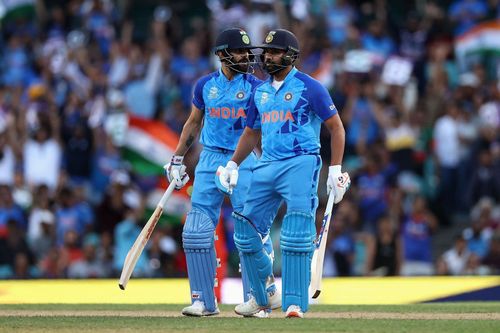 Virat Kohli (left) and Rohit Sharma (Pic: Getty Images)