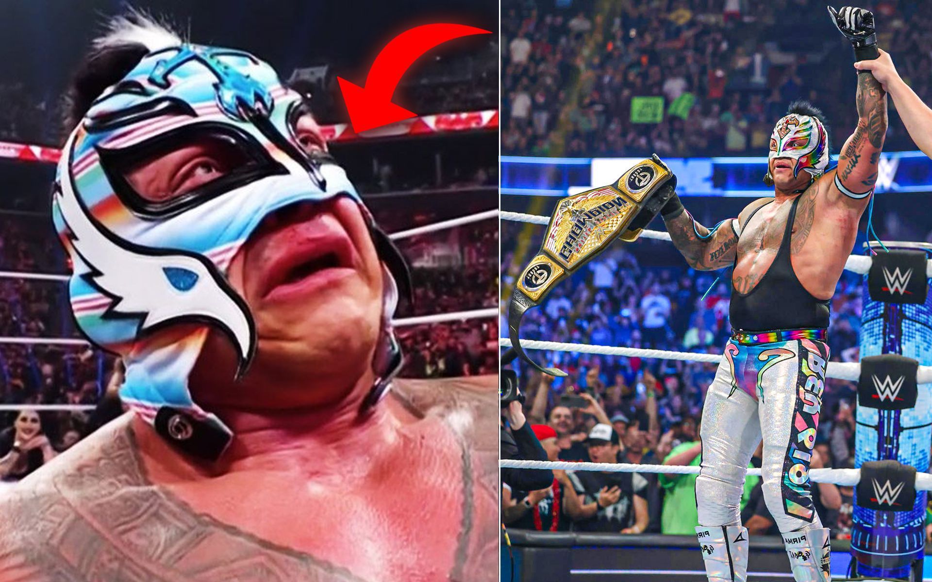 Rey Mysterio wins his first singles title in 1355 days