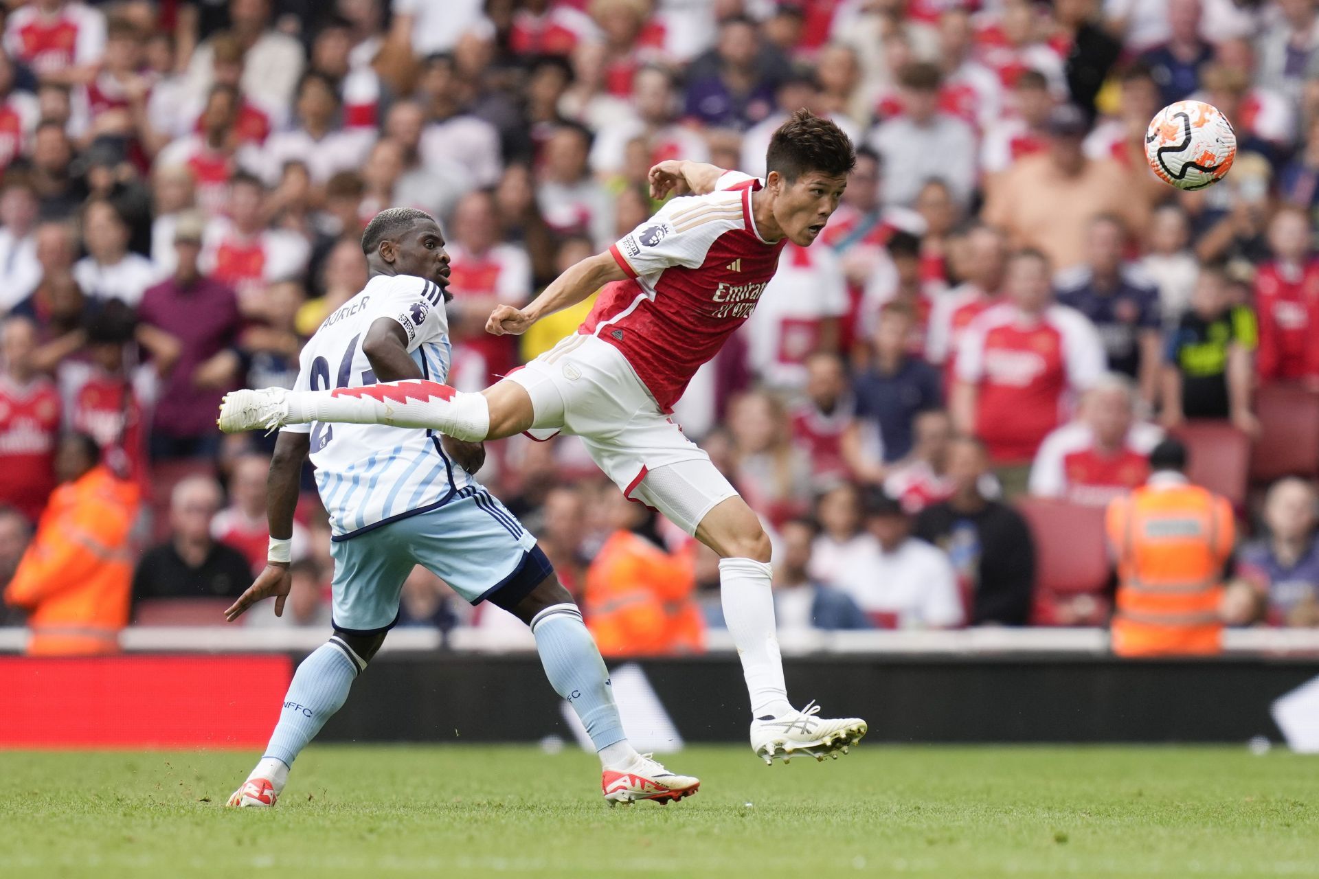 Takehiro Tomiyasu has admirers at Selhurst Park.