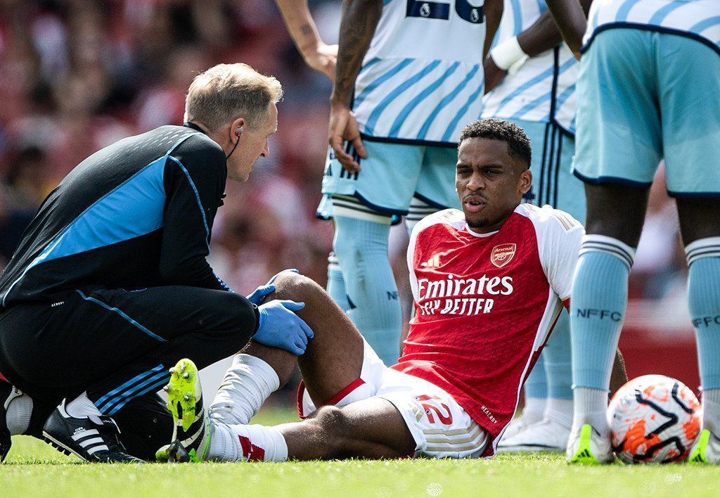 Arsenal defender, Jurrien Timber ruptured his anterior cruciate ligament during his premier league debut against Nottingham Forest