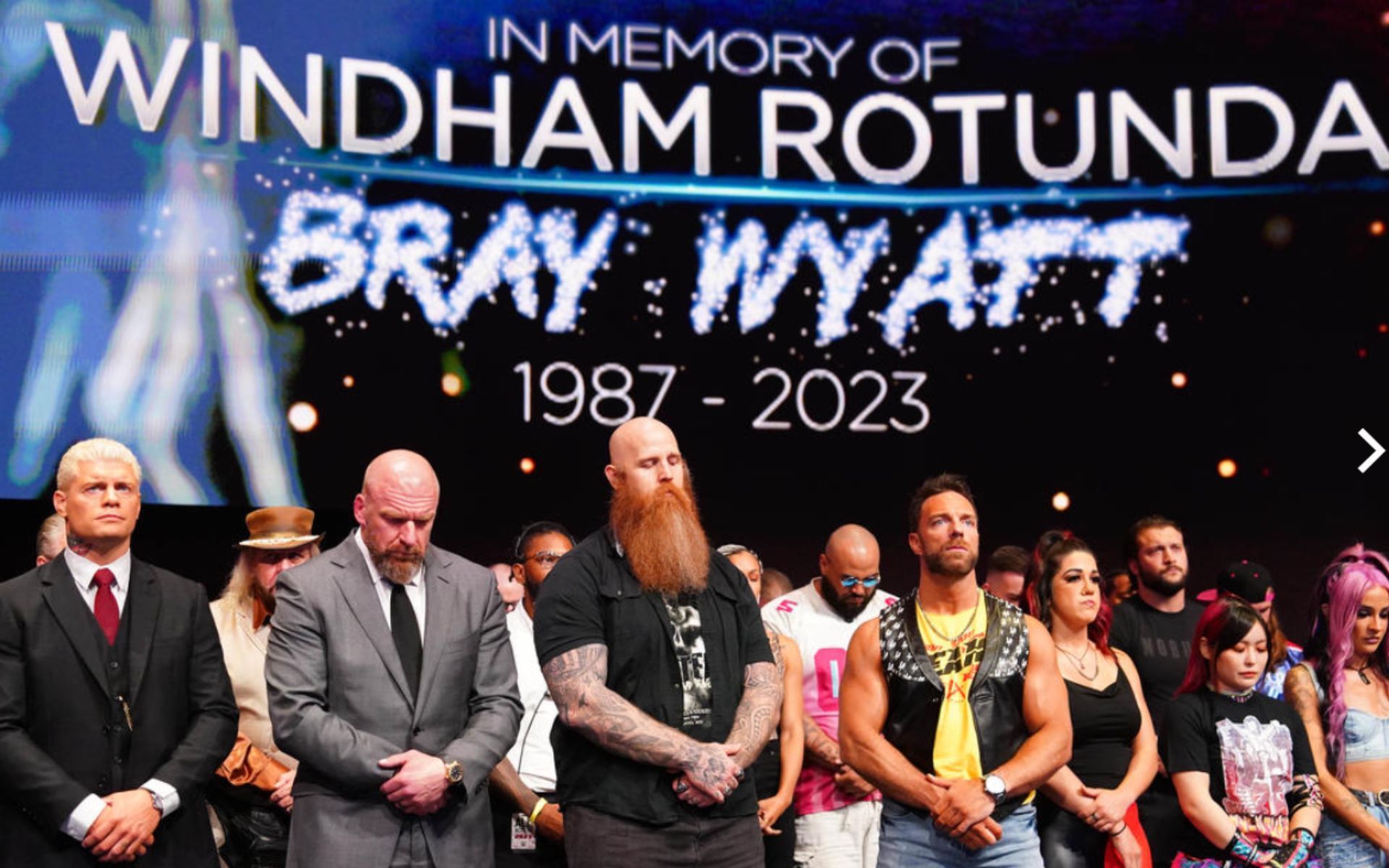 Triple H and the WWE roster remembered Terry Funk and Bray Wyatt on SmackDown