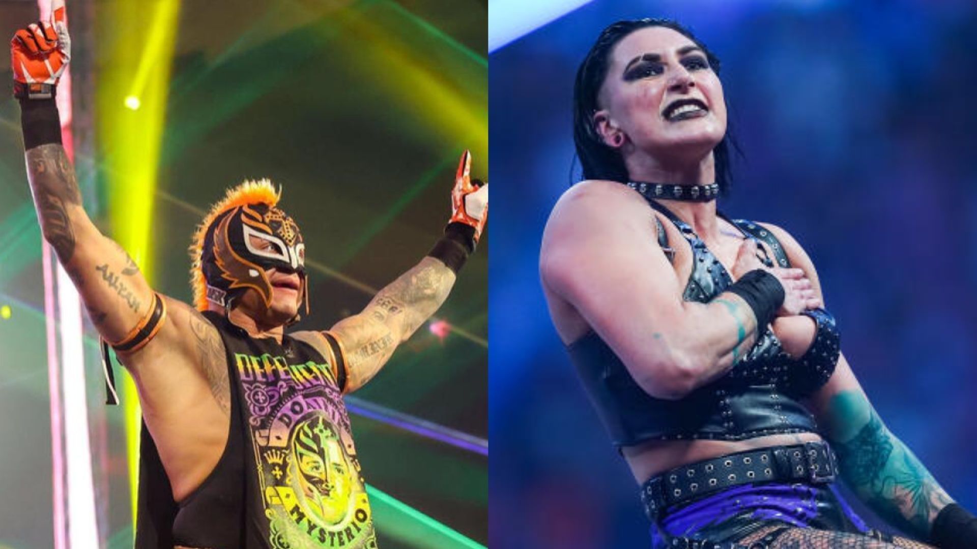 Rey Mysterio and Rhea Ripley worked WWE NXT this week.