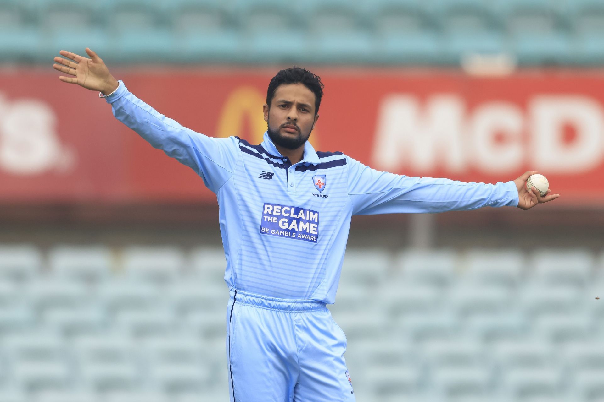 The leg-spinner claimed 15 wickets in the U-19 World Cup in 2020. (Pic: Getty Images)
