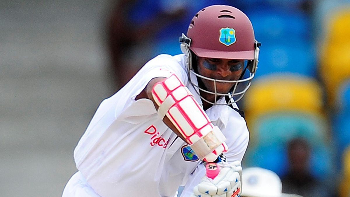 Shivnarine Chanderpaul stood up again