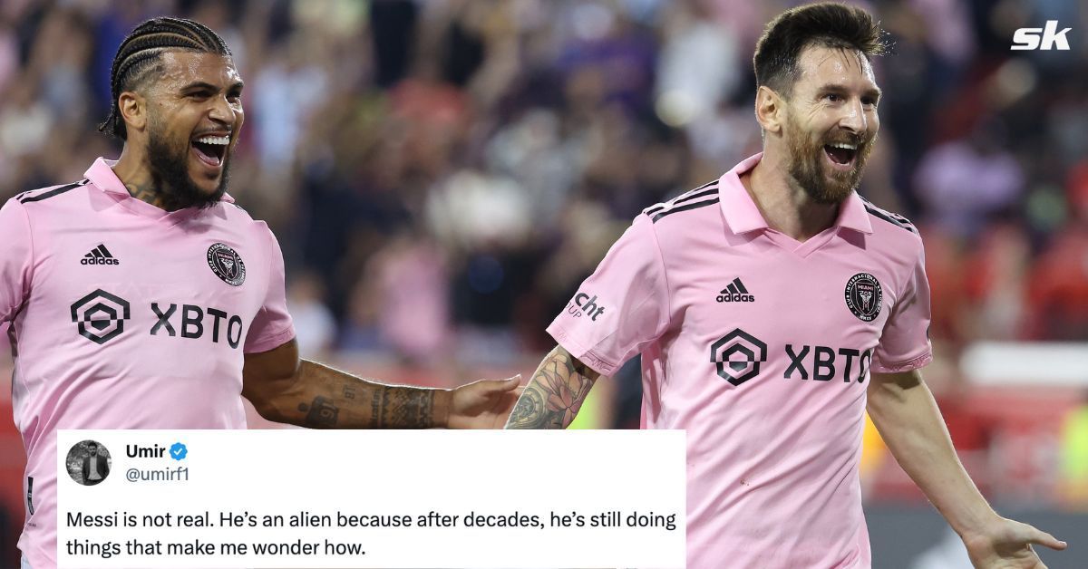 Twitter explodes as Lionel Messi scores first MLS goal for Inter Miami