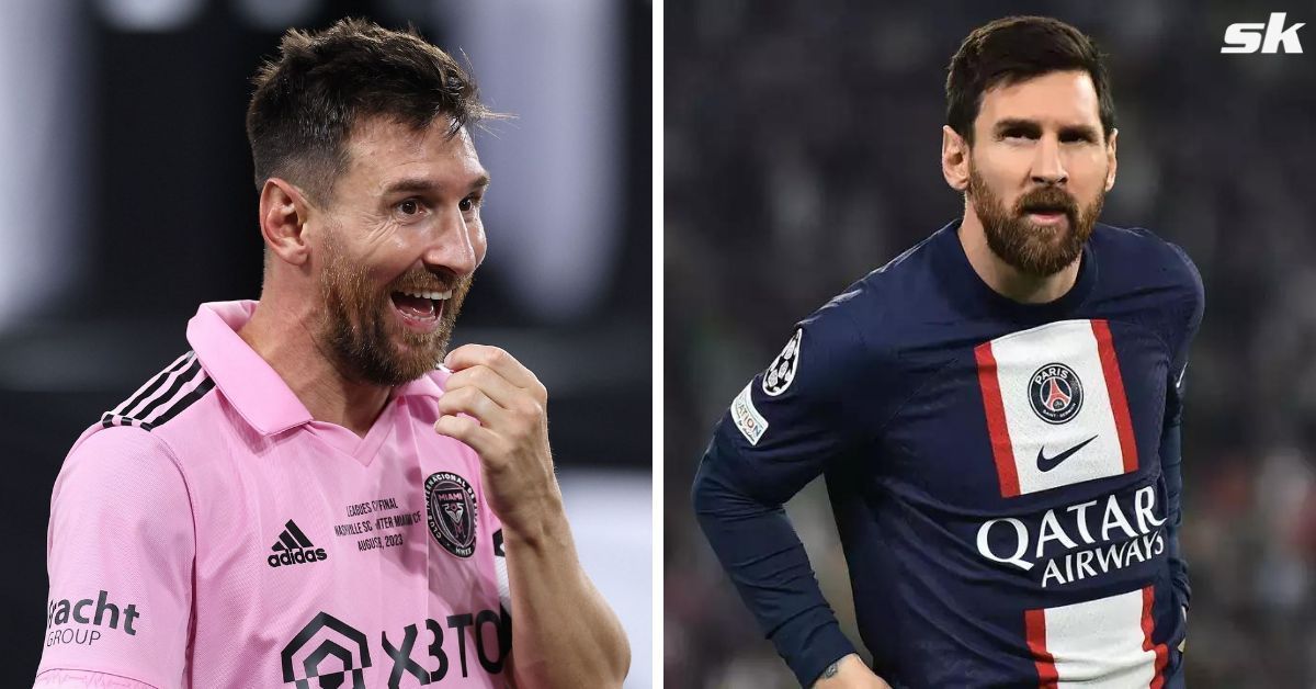 Lionel Messi is back enjoying football