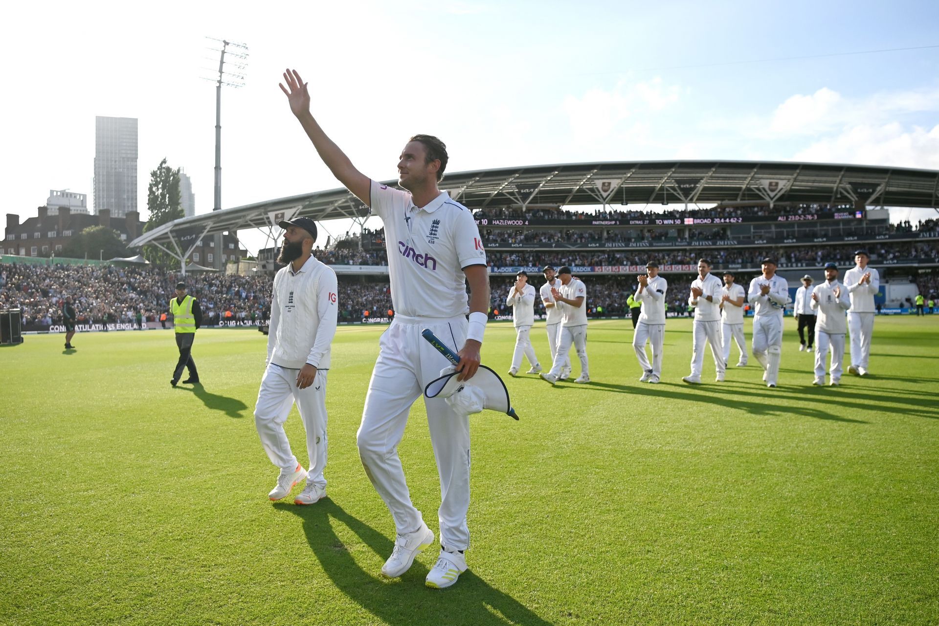 England v Australia - LV= Insurance Ashes 5th Test Match: Day Five