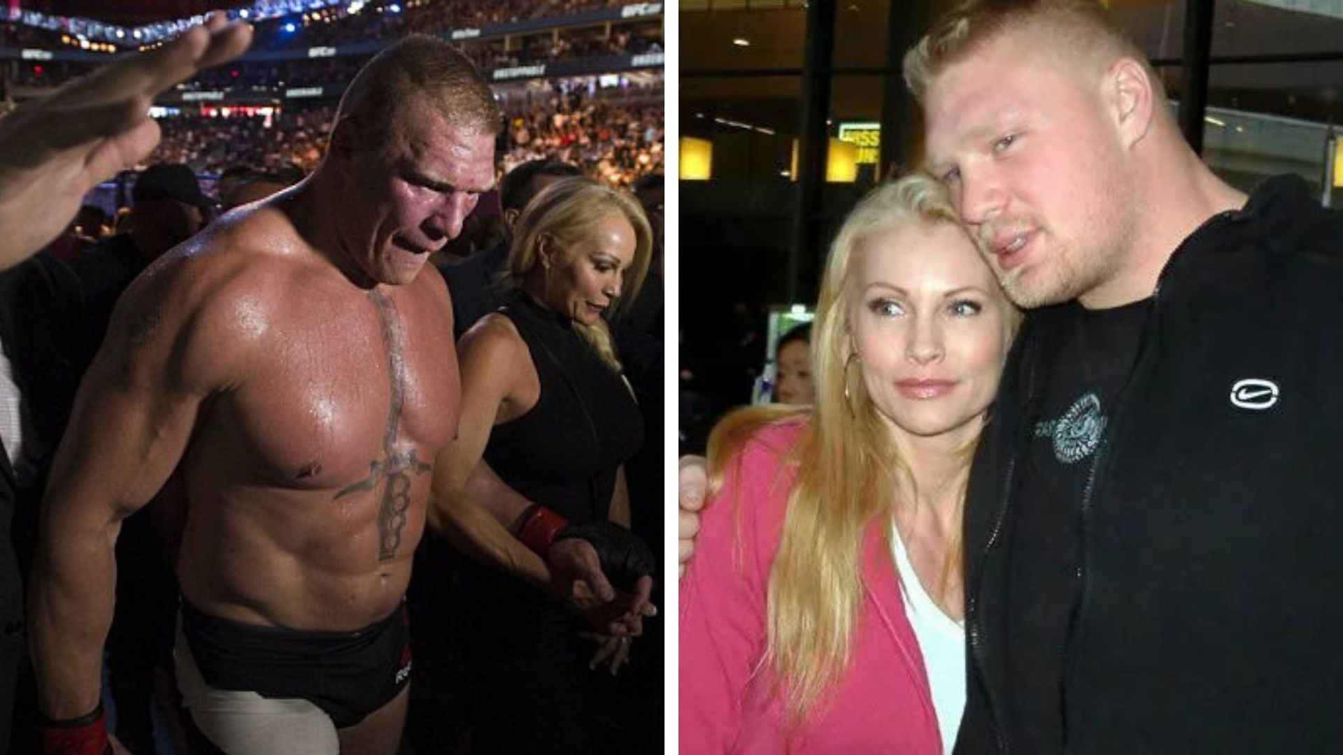 Sable and Brock Lesnar got married after leaving WWE