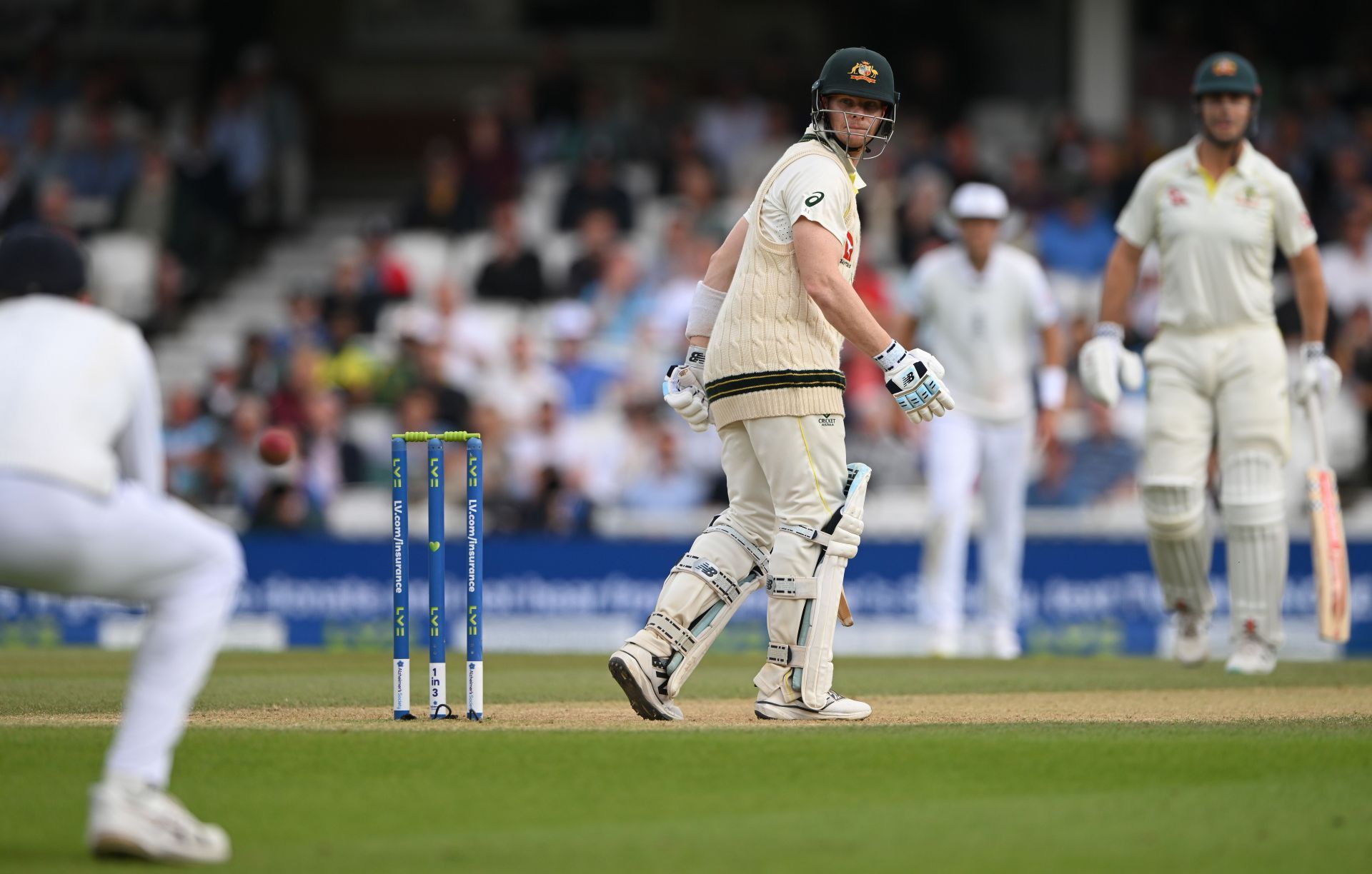 Steve Smith's wicket triggered a collapse in 5th Ashes Test