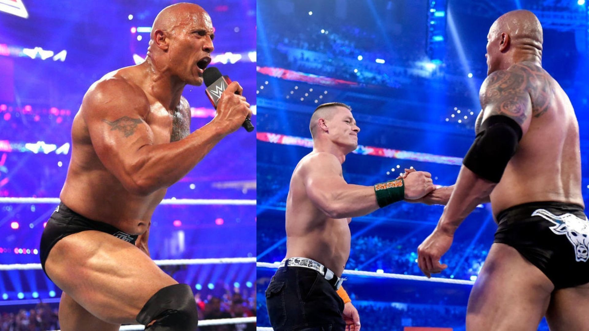 john cena return help the rock wrestlemania 32