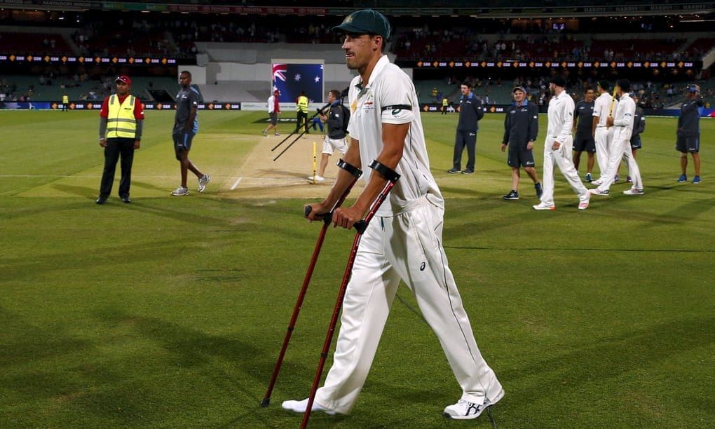 Mitchell Starc has endured several injuries while bowling [Getty Images]