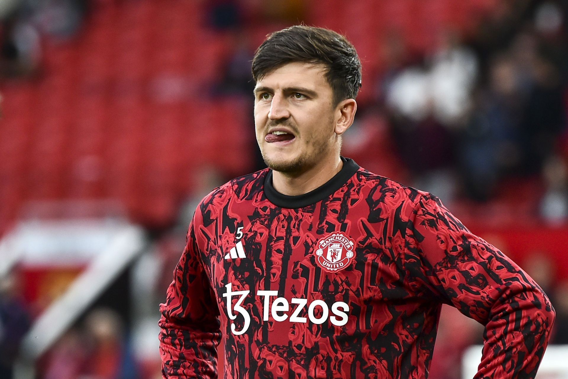 Harry Maguire’s future at Manchester United remains up in the air.