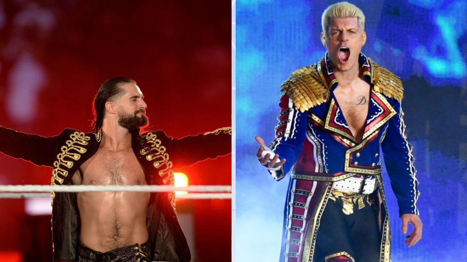 Cody Rhodes and Seth Rollins are both drafted under WWE RAW.