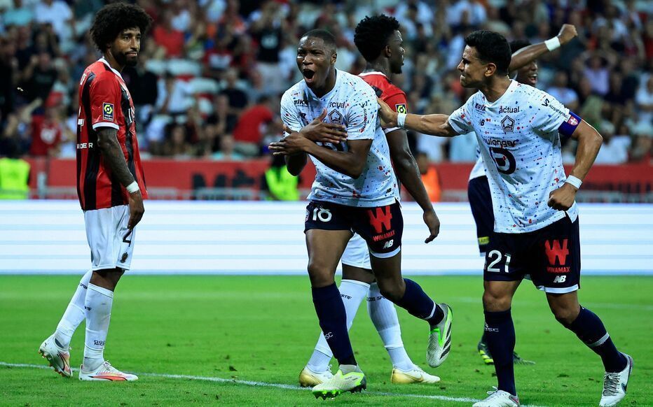 A late goal rescued a point for Lille against Nice last weekend