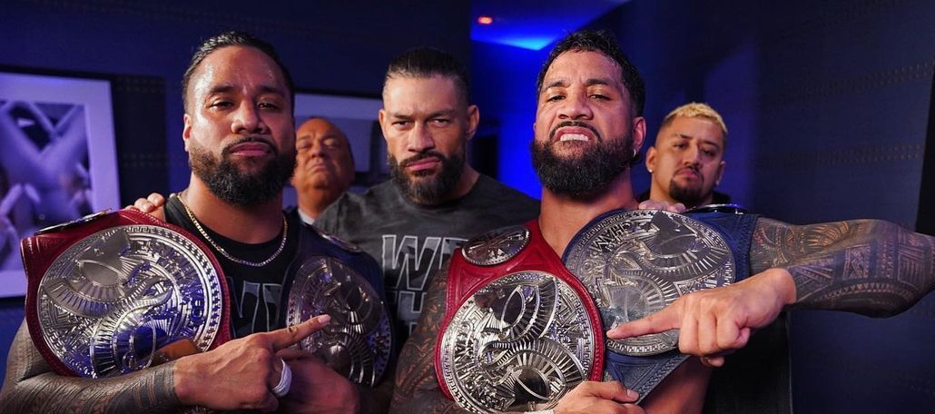 The Usos&#039; with Roman Reigns