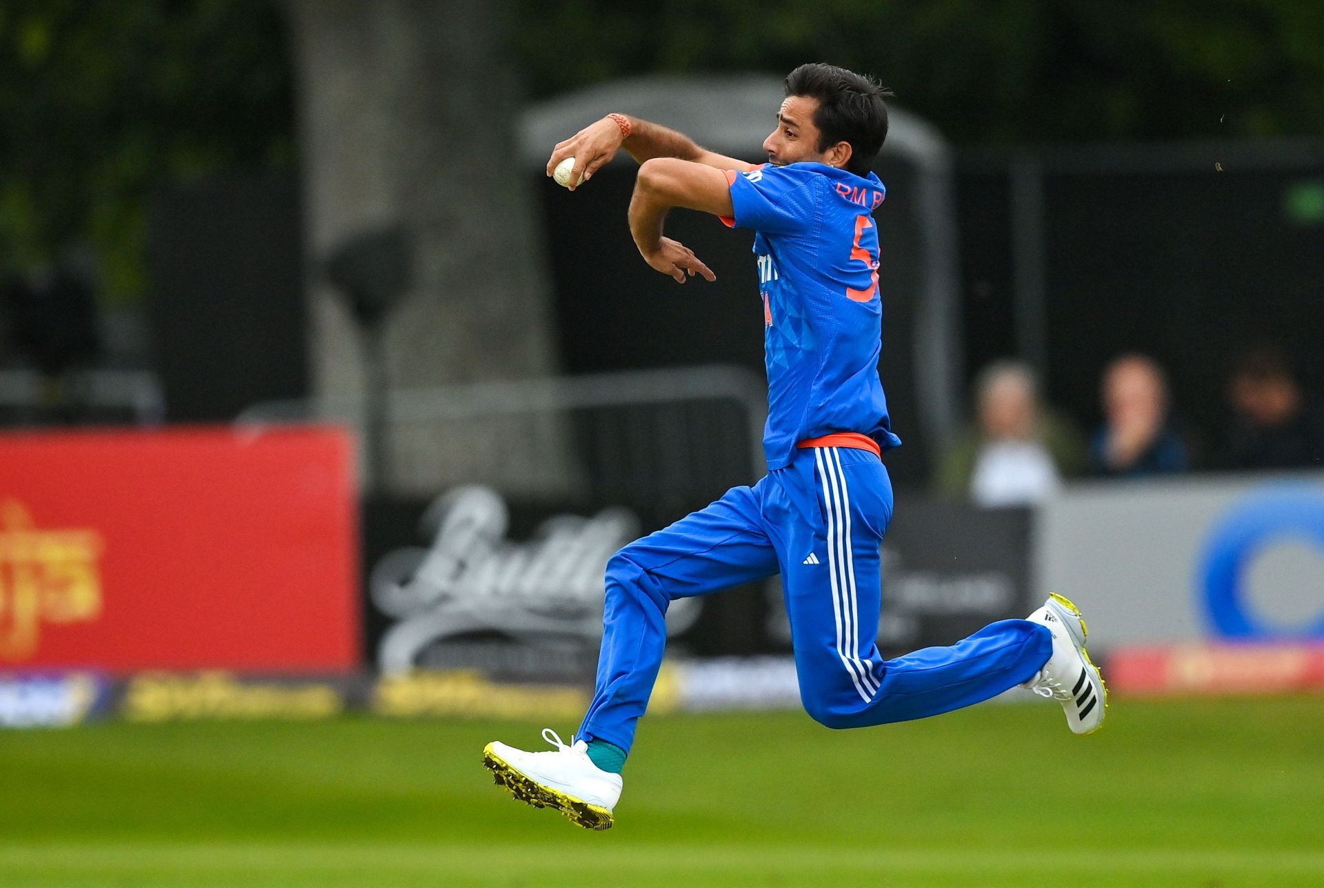Ravi Bishnoi bowled a penetrative spell in the first T20I