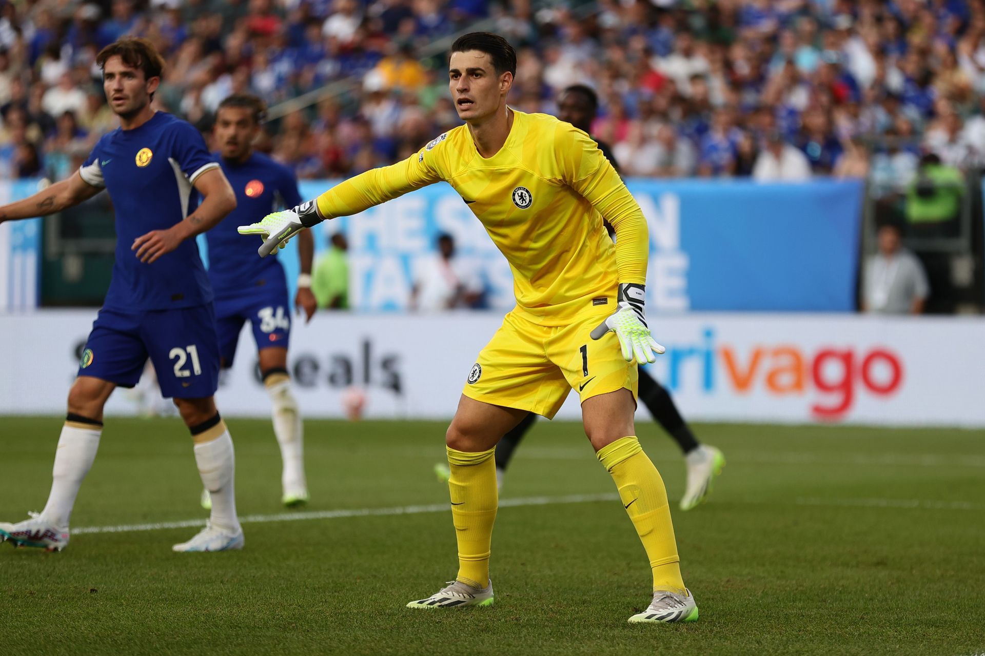 Kepa Arrizabalaga could remain the first choice at Stamford Bridge next season.