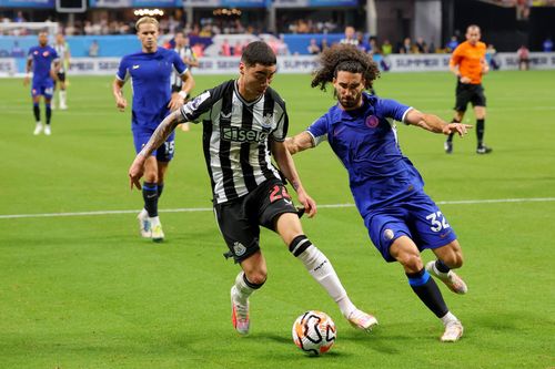 Marc Cucurella (right) could be an option for Newcastle.