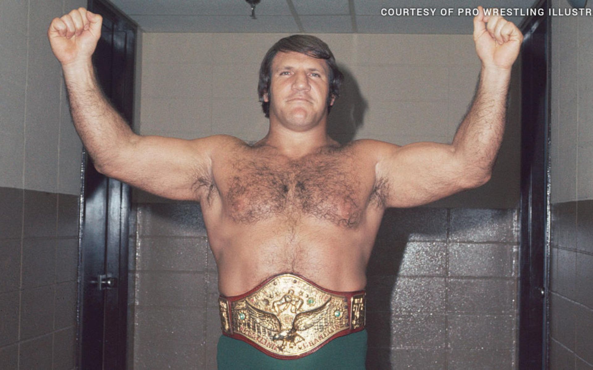 The legendary hall of famer Bruno Sammartino.