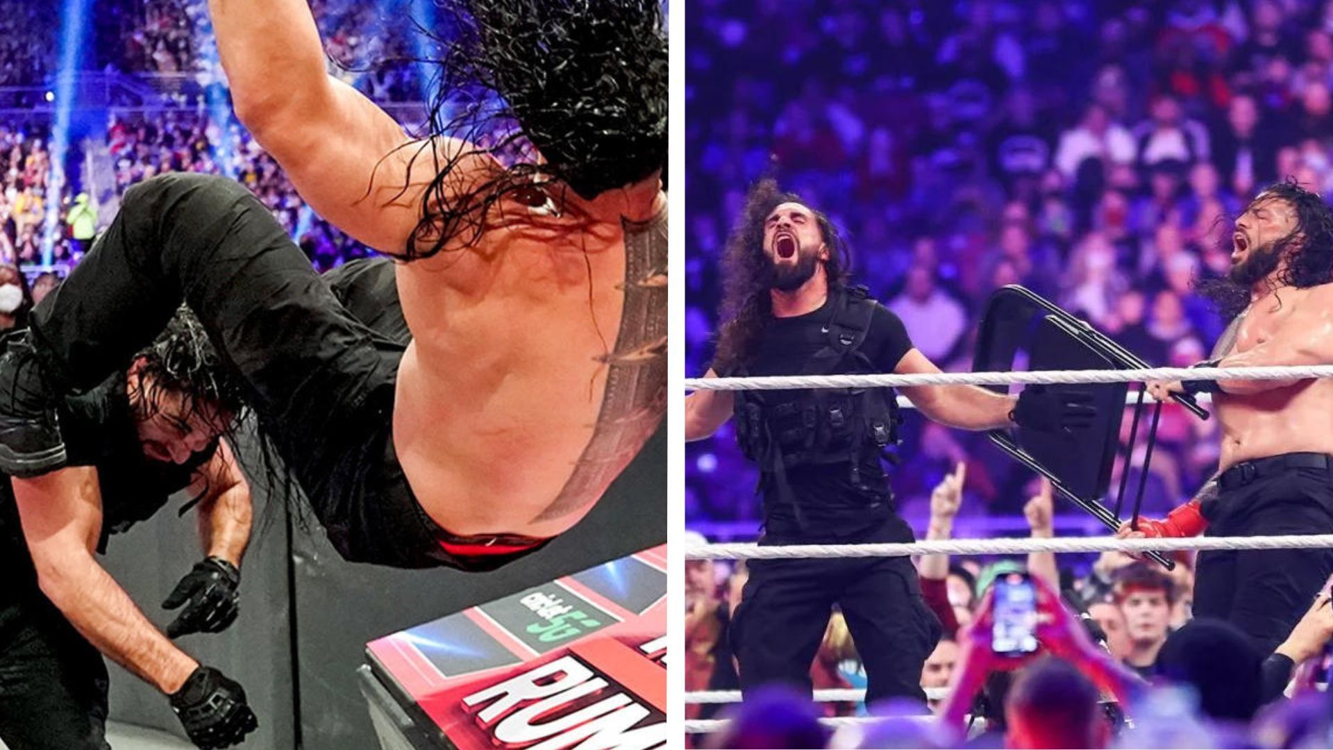 Roman Reigns and Seth Rollins had a vicious back-and-forth last year at Royal Rumble
