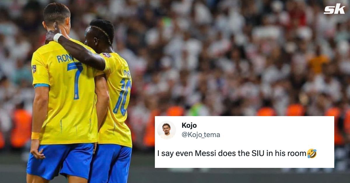 Cristiano Ronaldo and Sadio Mane are already linking up for Al-Nassr