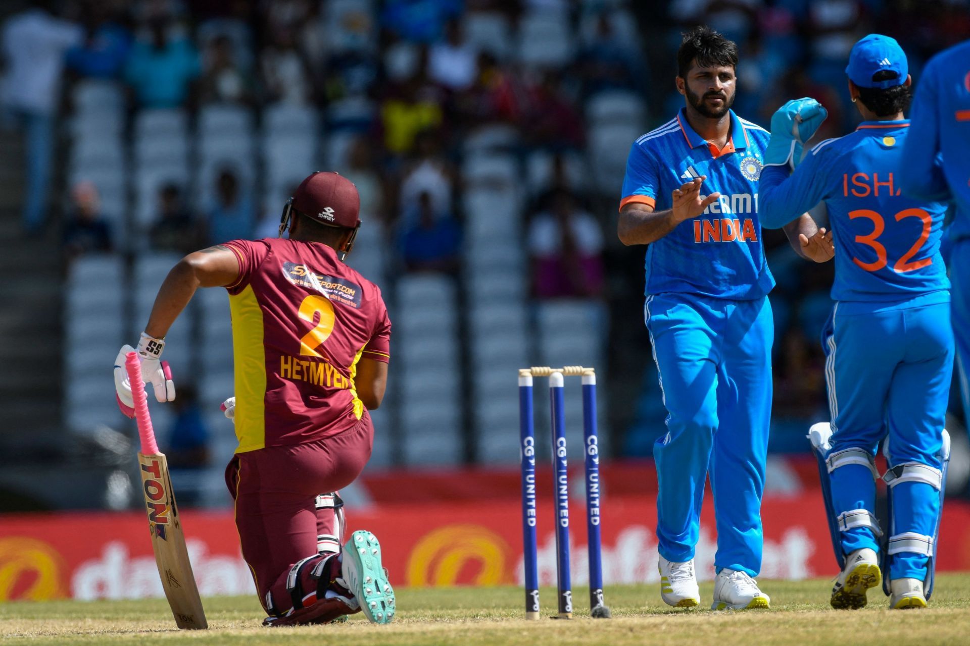 Shardul Thakur was the highest wicket-taker in the India-West Indies ODI series. [P/C: BCCI]